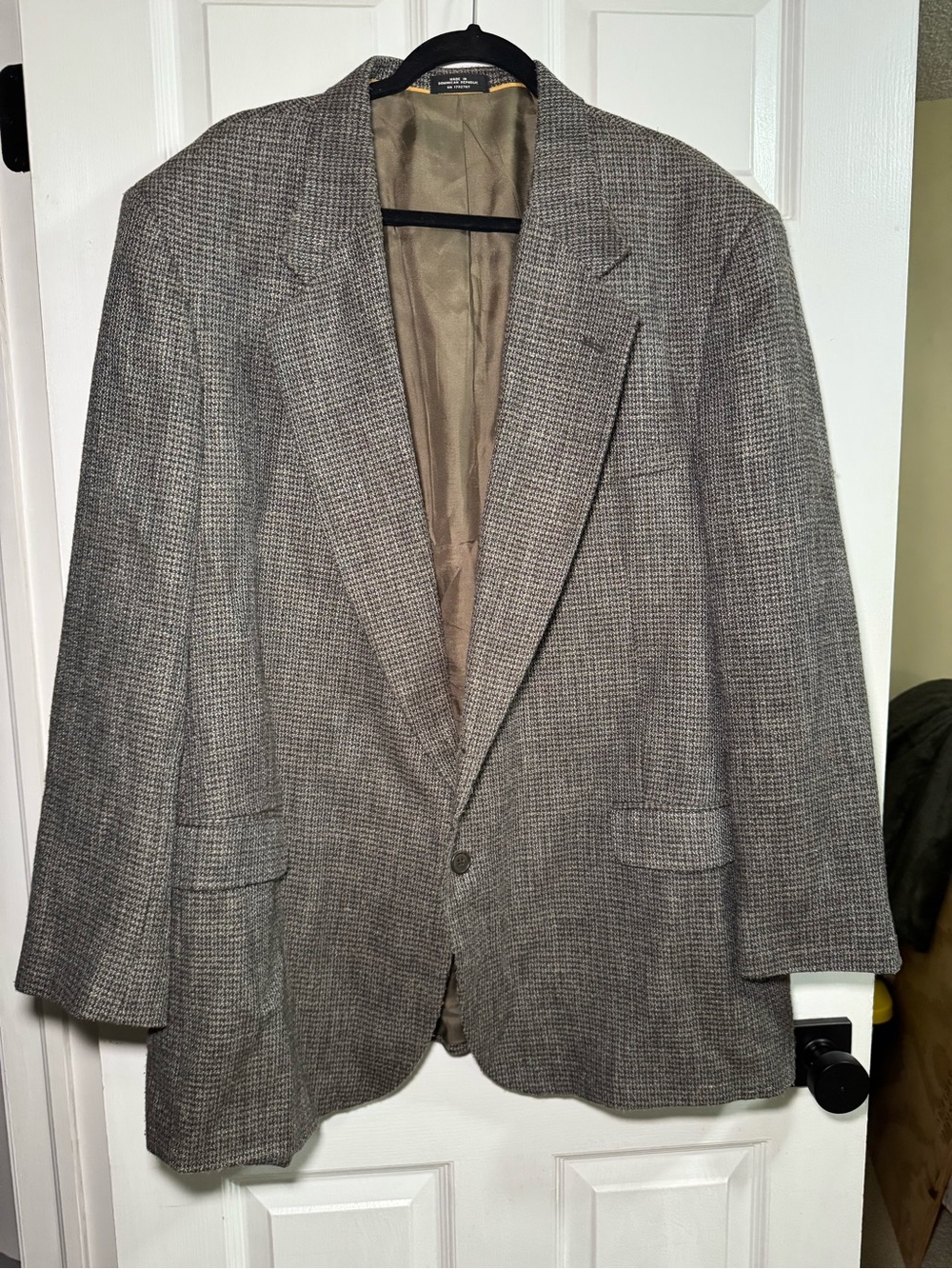 Men's Brown Glen Plaid Sport Coat - Classic Tailored Look